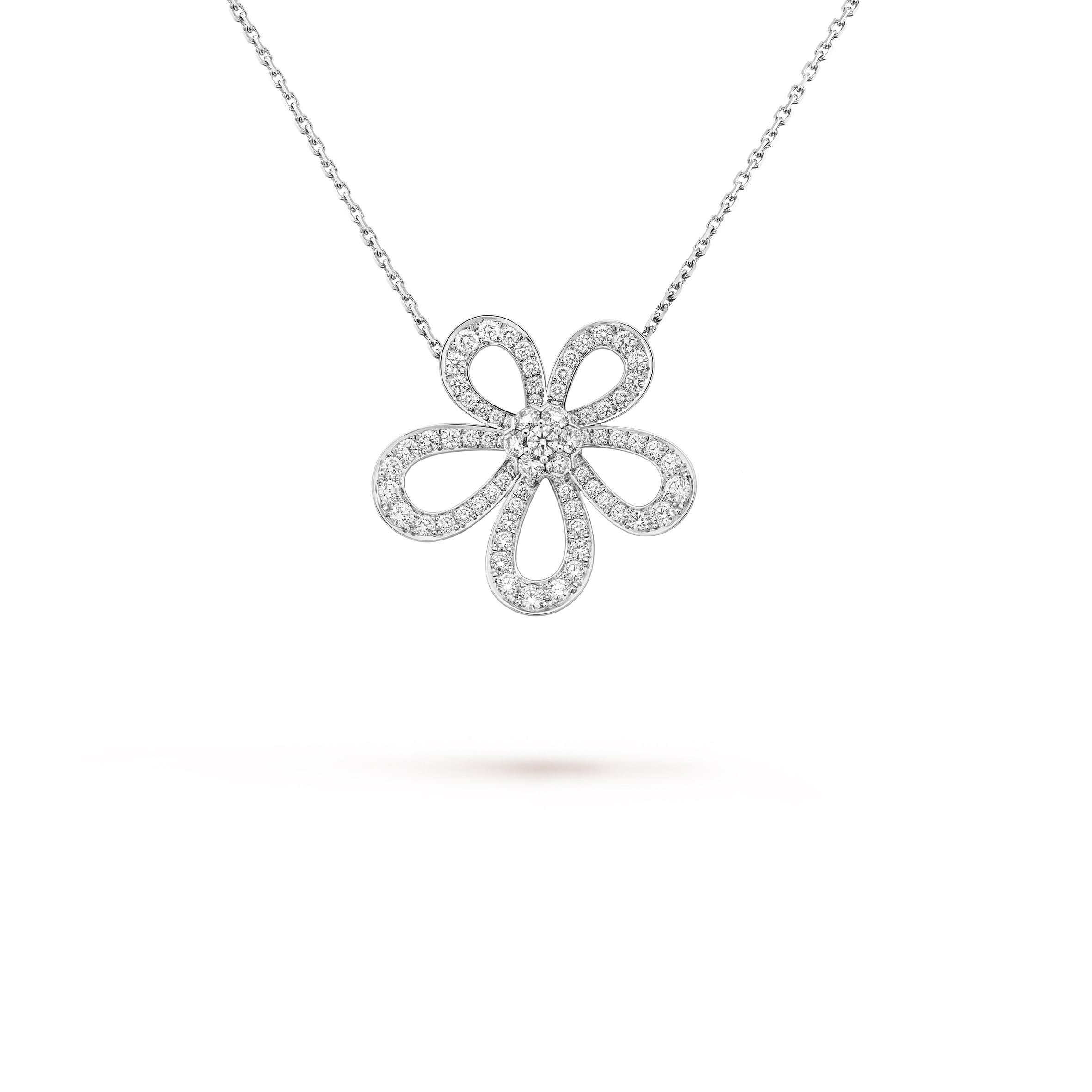 VAN CLEEF ARPELS FLOWERLACE PENDANT VCARP05200